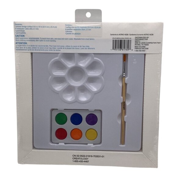 Creatology Watercolor Surprise Kit Unicorn Kids Paint Brush & Palette Art Set - Picture 4 of 12